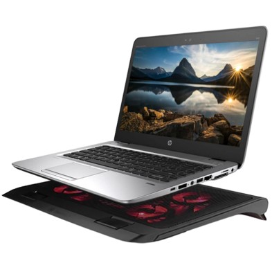 HP EliteBook 840 G4 Core i5 7200U 2.5 GHz | 8GB | 480 SSD + 128 M.2 | BASE DE REFRIGERACIÓN
