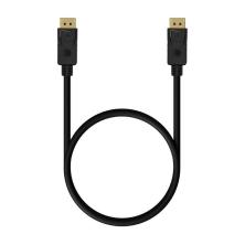Cable Displayport 1.2 4K Aisens A124-0548/ Displayport Macho - Displayport Macho/ 50cm/ Negro