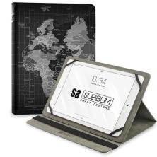 Funda Subblim Trendy Case World Map para Tablets de 10.1'-11'