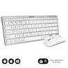 COMBO SUBBLIM TECLADO Y RATÓN INALÁMBRICO BLUETOOTH BLANCO