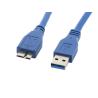 CABLE USB LANBERG 3.0 | USB A-MACHO/MICRO USB A-MACHO | 0.5M | AZUL