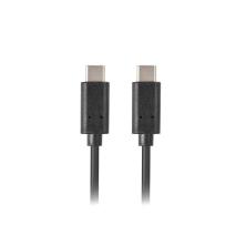 Cable 2.0 lanberg usb tipo c macho -  usb tipo c macho 0.5m negro