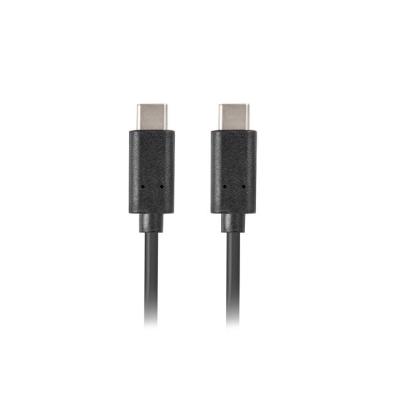 CABLE USB 2.0 LANBERG | USB TIPO C MACHO - USB TIPO C MACHO | NEGRO | 0.5M