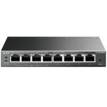 TP-Link TL-SG108PE switch No administrado L2 Gigabit Ethernet (10 100 1000) Energía sobre Ethernet (PoE) Negro