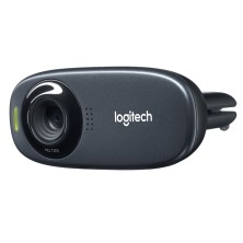 Logitech C310 HD cámara web 5 MP 1280 x 720 Pixeles USB Negro