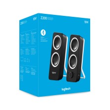 Logitech Z200 Rich Stereo Sound Negro Alámbrico 10 W