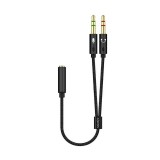 Cable adaptador de audio Jack 3.5 AISENS