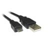 CABLE USB | DURACELL | DISPOSITIVOS | USB A - MICROUSB | NEGRO | 2M
