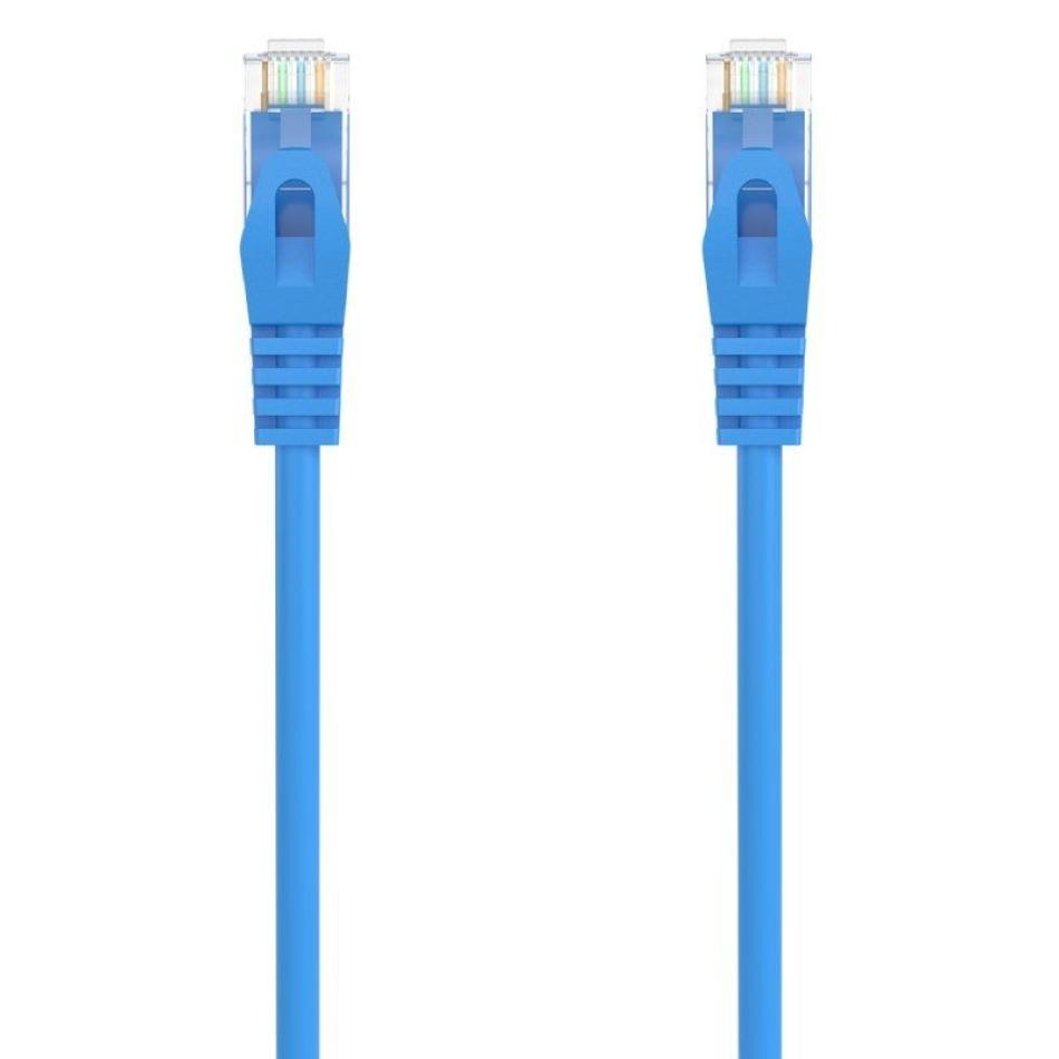 Cable de Red RJ45 AWG24 UTP Aisens A145-0574 Cat.6A/ LSZH/ 1.5m/ Azul