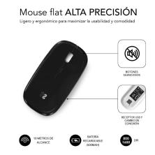 Ratón Inalámbrico por Bluetooth Subblim Dual Flat/ Batería recargable/ Hasta 1600 DPI