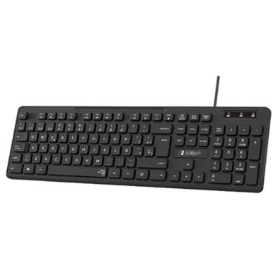 TECLADO SUBBLIM BUSINESS SLIM ALÁMBRICO COMPLETO (100%) NEGRO