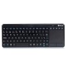 Teclado NGS TV Warrior | RF Inalámbrico | QWERTY | Negro