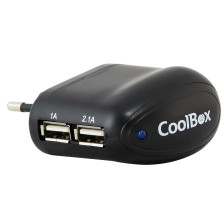 CoolBox COO-UPH356A hub de interfaz 5000 Mbit s Negro