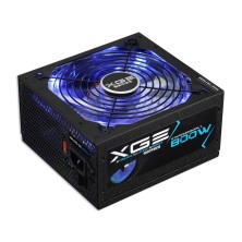 TooQ TQXGEII-800SAP unidad de fuente de alimentación 800 W 20+4 pin ATX ATX Negro