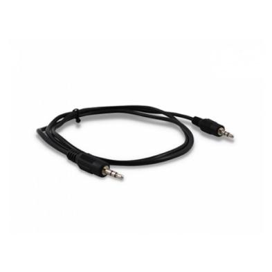 Cable Estéreo 3GO CA106 | 3.5 mm/M - 3.5 mm/M | Negro | 1 M