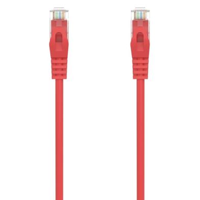 CABLE DE RED | AISENS | RJ45 | AWG24 | UTP | CAT.6A | ROJO | 1M