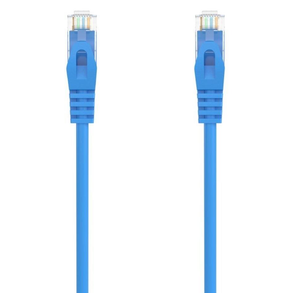 Cable de Red RJ45 AWG24 UTP Aisens A145-0573 Cat.6A/ LSZH/ 1m/ Azul
