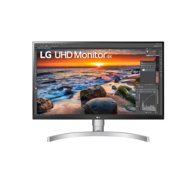 Monitor LG 27UN83A W  | 27" | LED | 3840 x 2160 | 4K | Ultra HD | HDMI | Negro