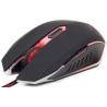 Ratón Gaming Gembird MUSG-001-R | USB Tipo A | 2400 DPI | Negro, Rojo