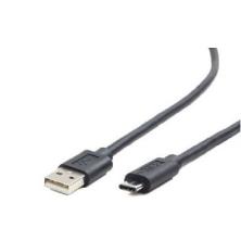 CABLE USB GEMBIRD 2.0 A TIPO C MACHO MACHO CARGA RAPIDA 1M