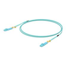 CABLE FIBRA ÓPTICA | UBIQUITI | LATIGUILLO | MULTIMODO | OM3 | LC - LC | 5M | AZUL