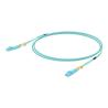 CABLE FIBRA ÓPTICA | UBIQUITI | LATIGUILLO | MULTIMODO | OM3 | LC - LC | 5M | AZUL