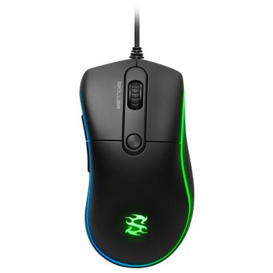 Ratón Gaming Sharkoon Skiller SGM2 | USB Tipo A | 6400 DPI | Negro