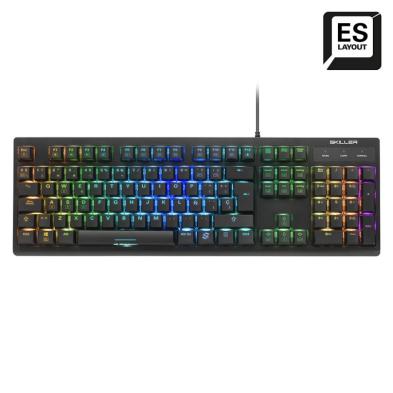 Teclado Mecánico Gaming Switch Red Sharkoon Skiller SGK30 | USB | QWERTY | Negro