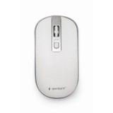 Ratón inalámbrico Gembird MUSW-4B-06-WS óptico blanco plata