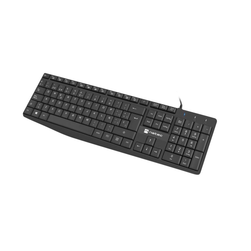 Teclado Natec Nautilus Slim Layout