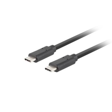 CABLE USB 3.2 | LANBERG | 3.1 GEN 2 | DISPOSITIVOS | USB C - USB C | NEGRO | 0.5M