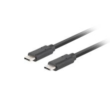 CABLE USB 3.1 | LANBERG | DISPOSITIVOS | 3.1 GEN 2 | USB C - USB C | NEGRO | 1.8M