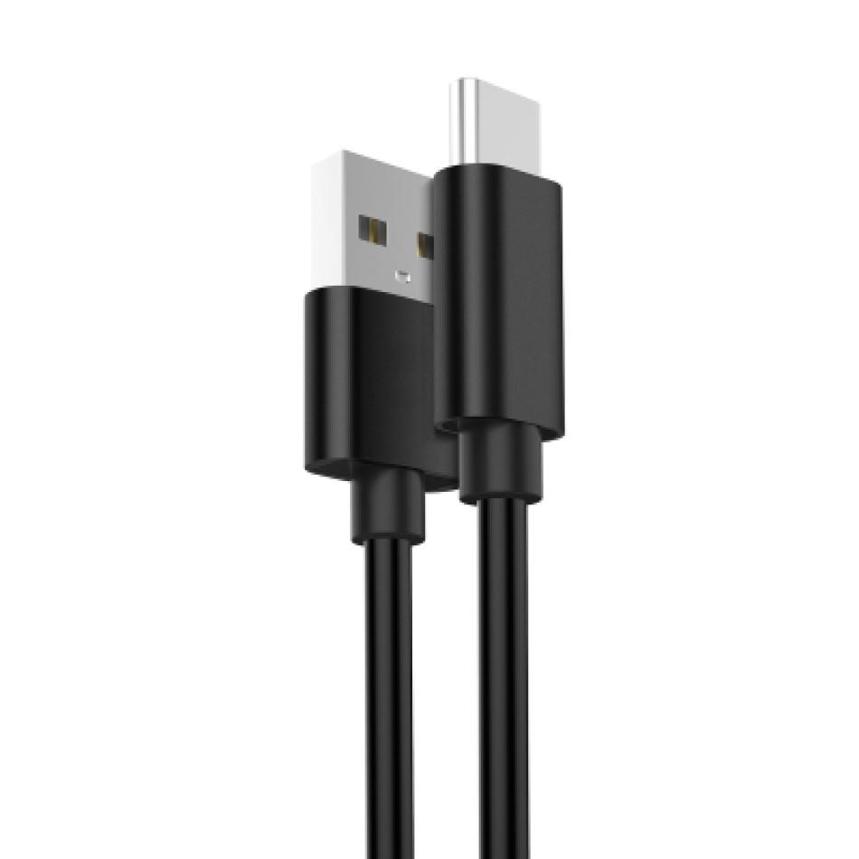 Ewent EC1033 cable USB 1 m USB 2.0 USB A USB C Negro