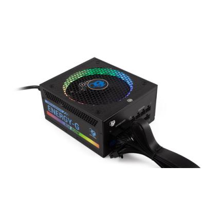 Fuente de Alimentación Deep Gaming Rainbow RGB-850 | 850W | ATX | Gold | 140 mm | Negro