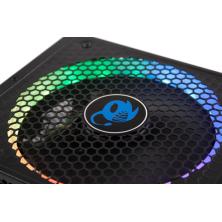 Deep Gaming RGB-850 Rainbow unidad de fuente de alimentación 850 W 20+4 pin ATX ATX Negro