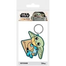 Llavero pyramid star wars el mandaloriano grogu ( baby yoda)