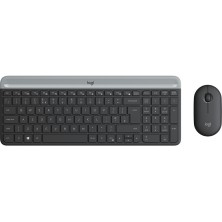 Logitech MK470 teclado Ratón incluido USB QWERTY Español Grafito