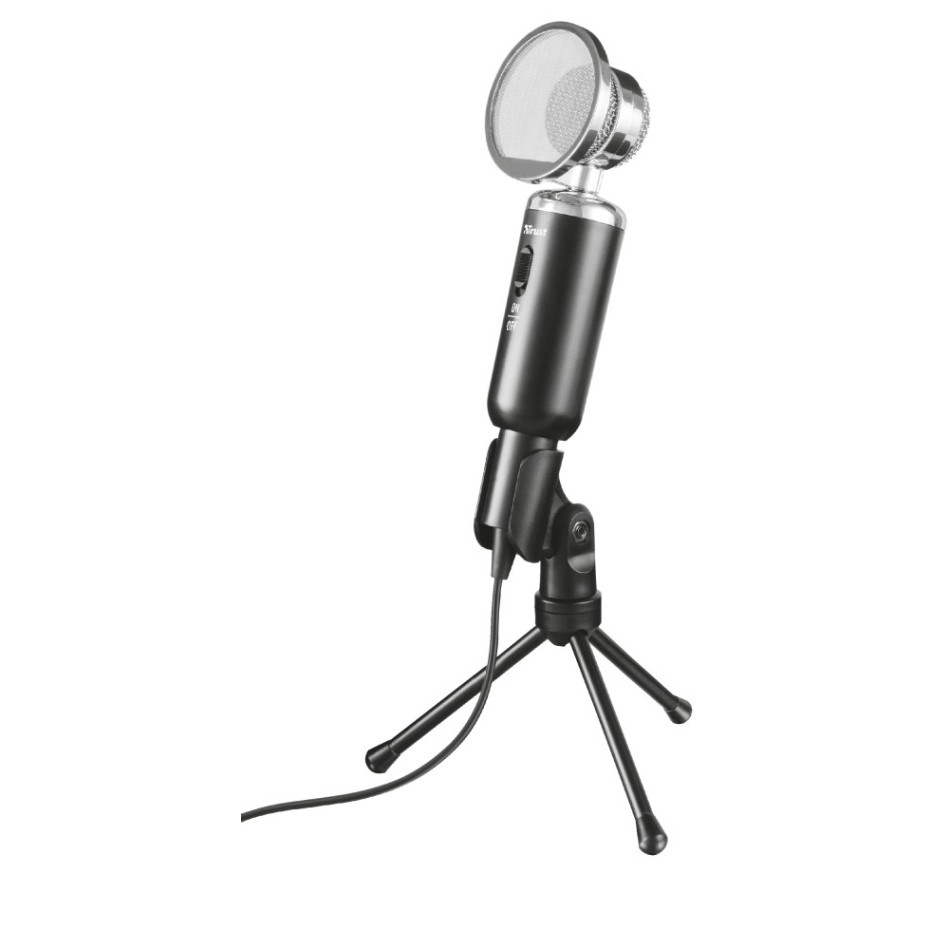 Trust 21672 micrófono Negro Micrófono para PC Trust 21672 micrófono Negro Micrófono para PC
