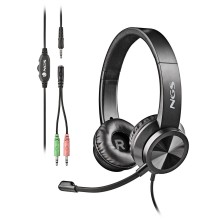 NGS MSX 11 PRO Auriculares Alámbrico Diadema Juego Negro