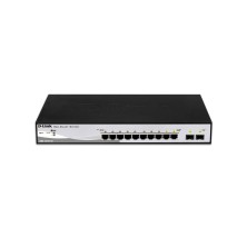 D-Link DGS-1210-10 switch Gestionado L2 Gigabit Ethernet (10 100 1000) 1U Negro, Gris