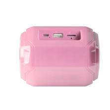 Mars Gaming MSBAXP, Altavoz Bluetooth 5.0 Compacto Rosa