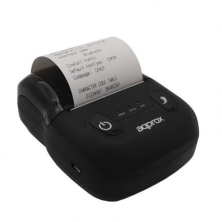 IMPRESORA DE TICKETS | APPROX | TÉRMICA | ANCHO PAPEL 58MM | USB - BLUETOOTH | NEGRO