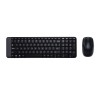 TECLADO Y RATÓN | LOGITECH WIRELESS COMBO MK220 | INALÁMBRICO | INGLES| QWERTY | NEGRO