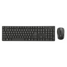 Trust XIMO teclado Ratón incluido RF inalámbrico QWERTY Español Negro