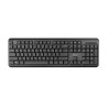 TECLADO | TRUST TK-350 | QWERTY | INALÁMBRICO | QWERTY | NEGRO