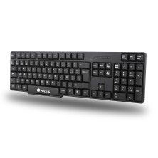 NGS EUPHORIA KIT teclado Ratón incluido RF inalámbrico QWERTY Inglés Negro