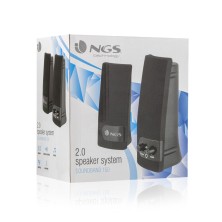 NGS SB150 altavoz De 1 vía Negro Alámbrico 4 W