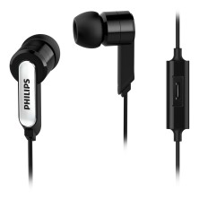 Philips SHE1405BK 10 auricular y casco Auriculares Alámbrico Dentro de oído Llamadas Música Negro