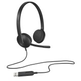 Auriculares Logitech H340 Alámbrico Diadema Oficina Centro de llamadas