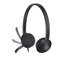 Logitech Usb H340 Auriculares Alámbrico Diadema Oficina Centro de llamadas USB tipo A Negro